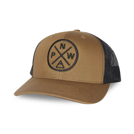 The Classic Trucker Baseball Cap - Brown & Black