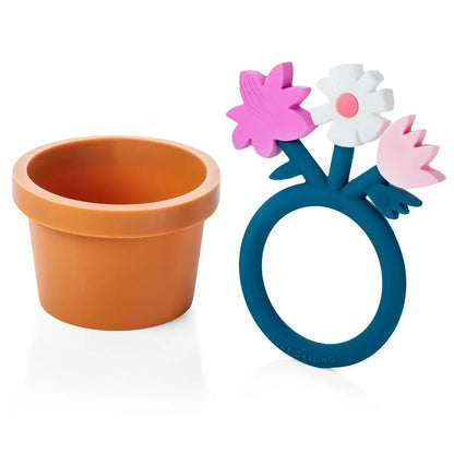 Little Artist Flower Pot Teether Toy