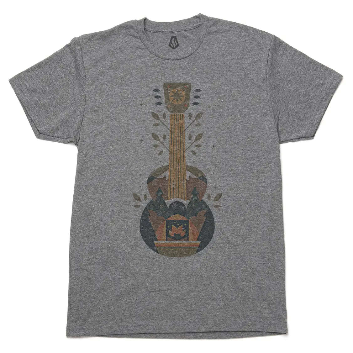 Mountain Guitar Tee Shirt