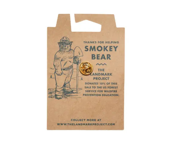 Smokey the Bear Enamel Pin