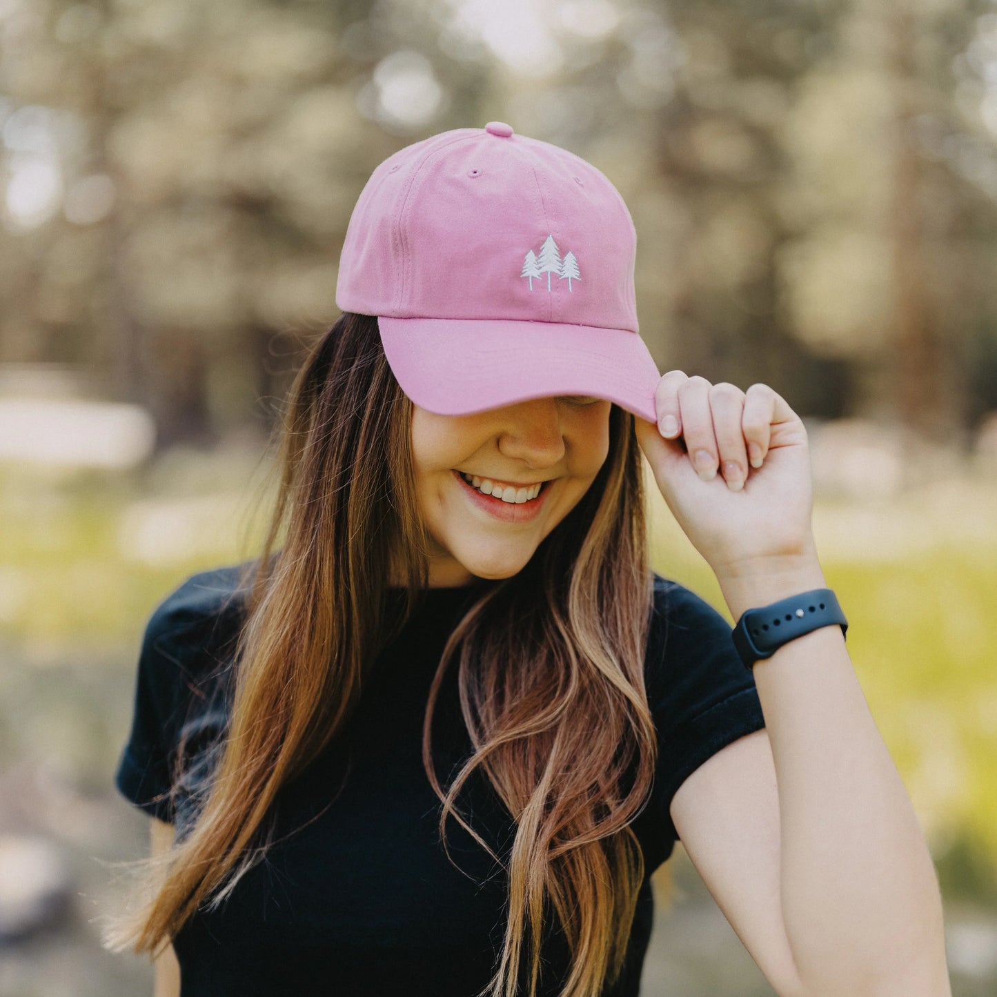 Three Tree Dad Hat - Lilac