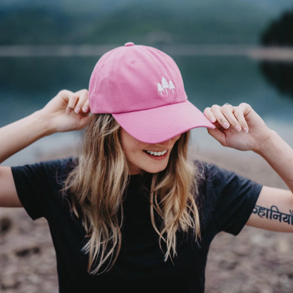 Three Tree Dad Hat - Lilac