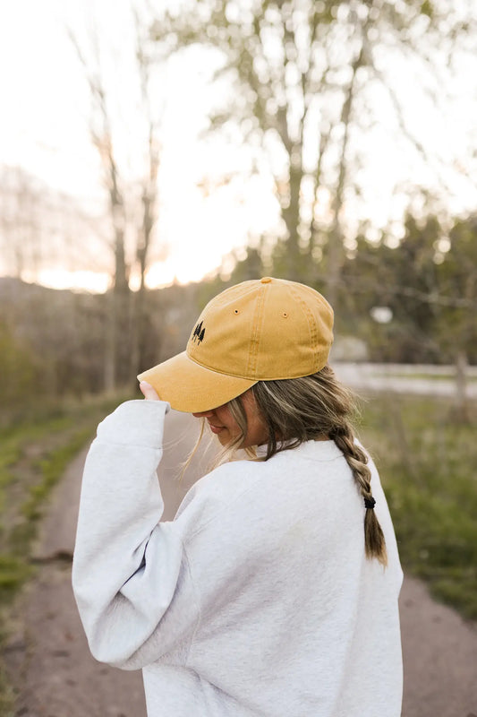 Three Trees Dad Hats - Mustard