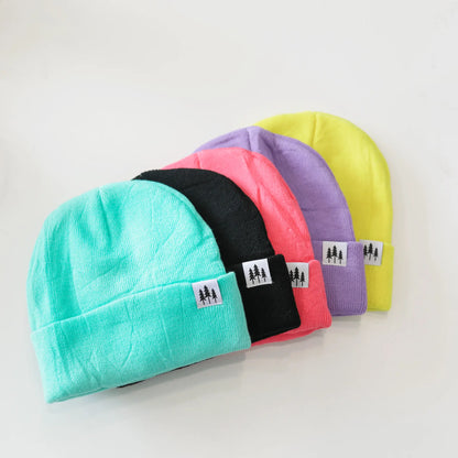 Three Trees Fold Beanie - Pink