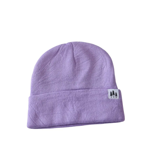 Three Trees Fold Beanie - Lavender