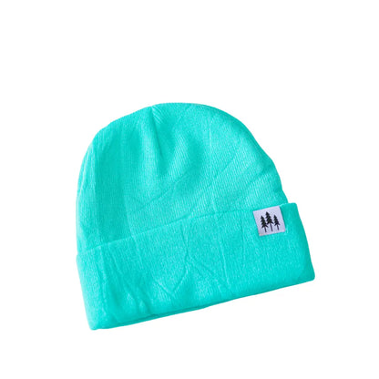 Three Trees Fold Beanie - Teal