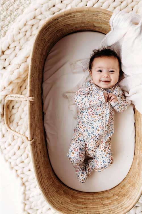 Wildflower Footed Zip Romper