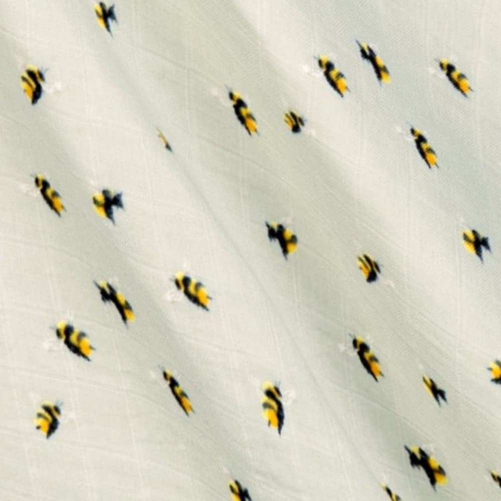 Bumblebee Bamboo Muslin Swaddle Blanket