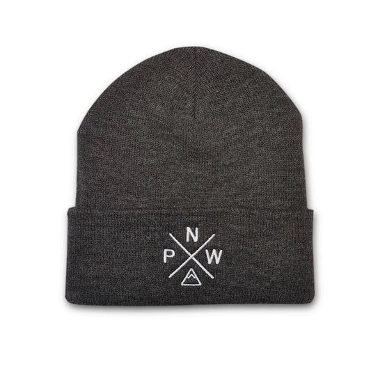 The Classic PNW Beanie - Charcoal