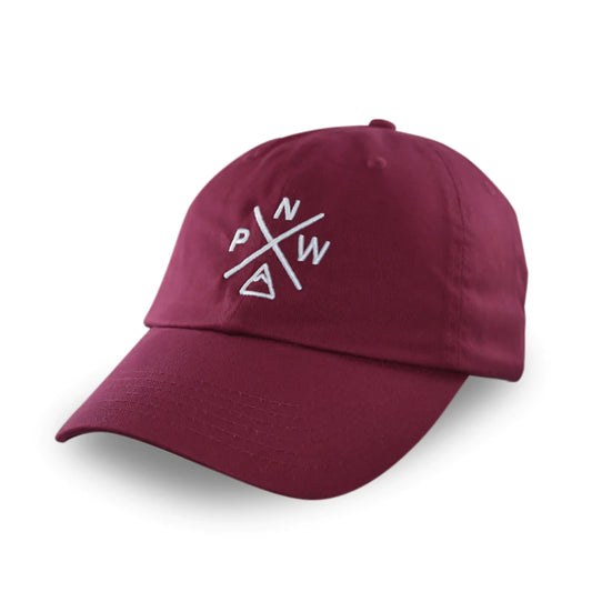 The Classic Dad Hat - Maroon