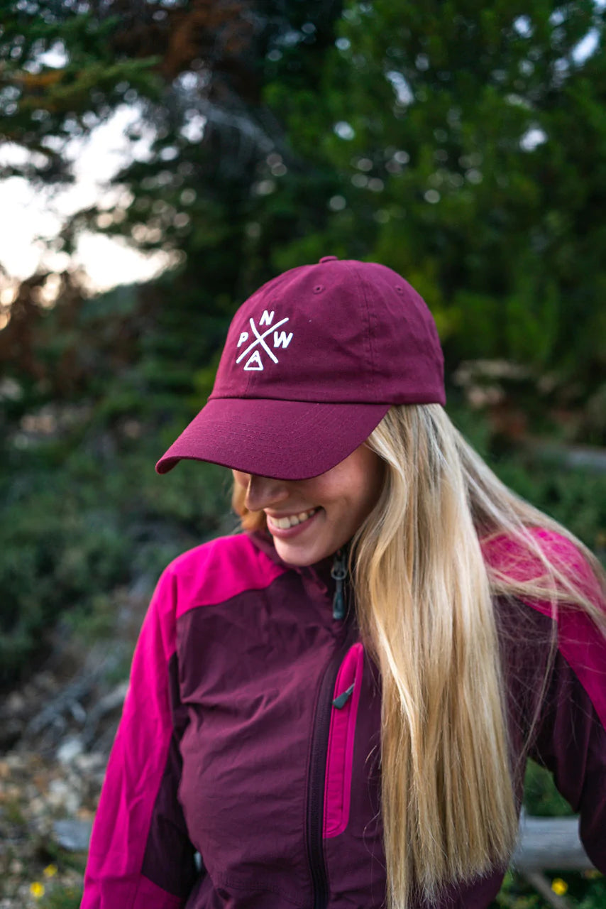 The Classic Dad Hat - Maroon