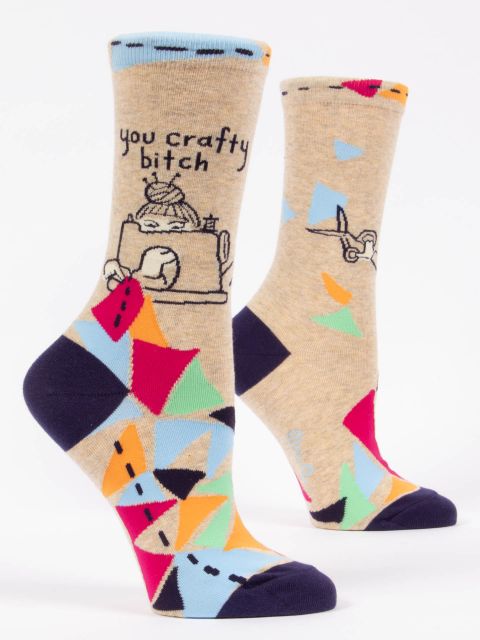 You Crafty Bitch Socks