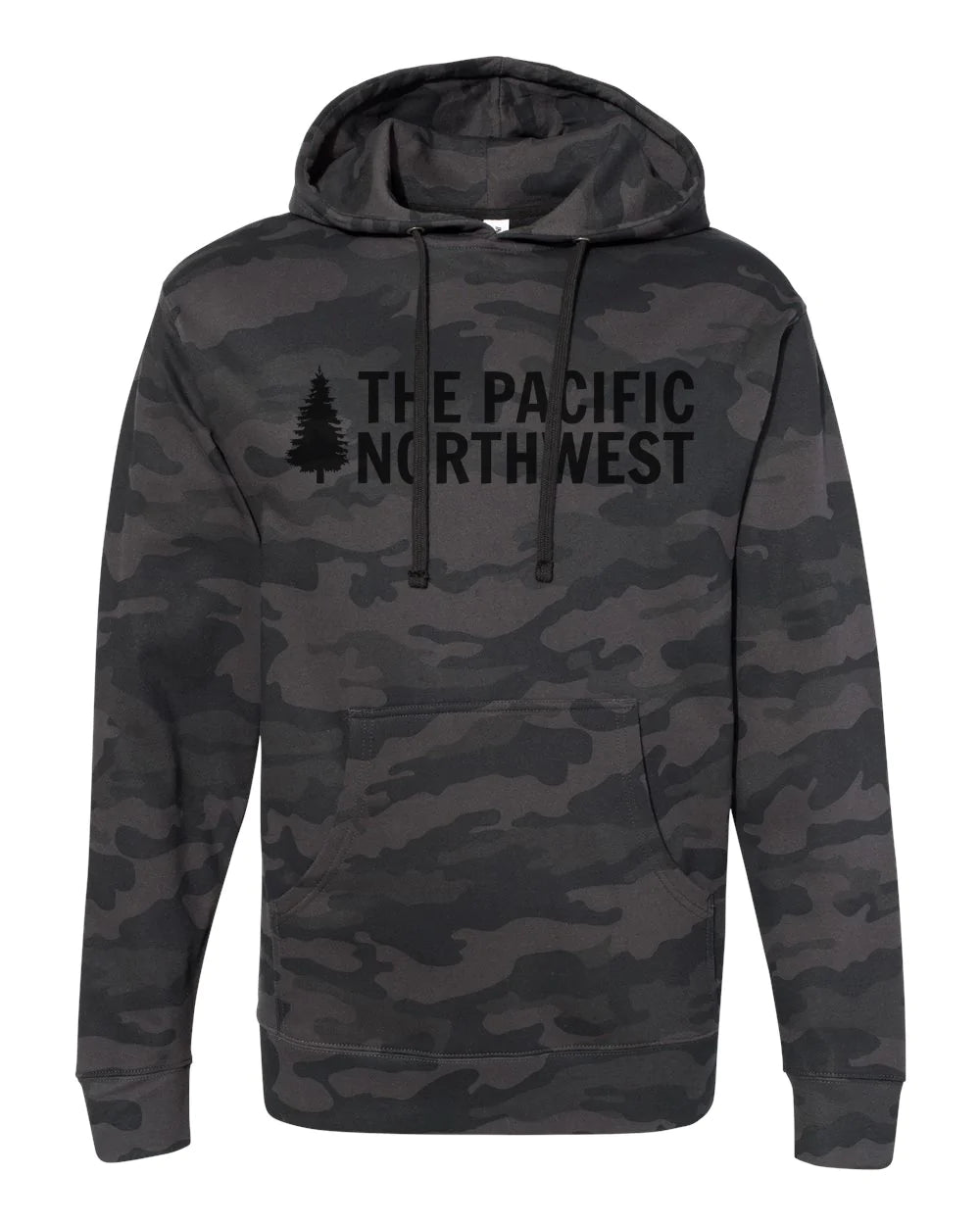 Newport Hoodie - Black Camo